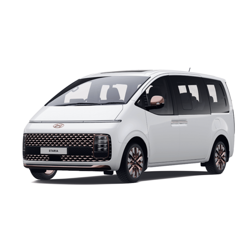 Hyundai Starex Premium Plus MPV option in Premium Chauffeur Service