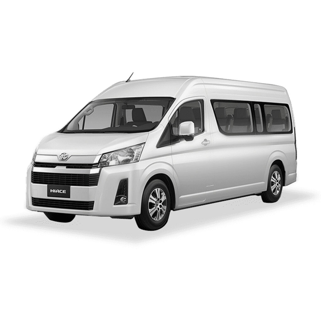 Toyota Hiace compact van for KLIA Airport Transfer