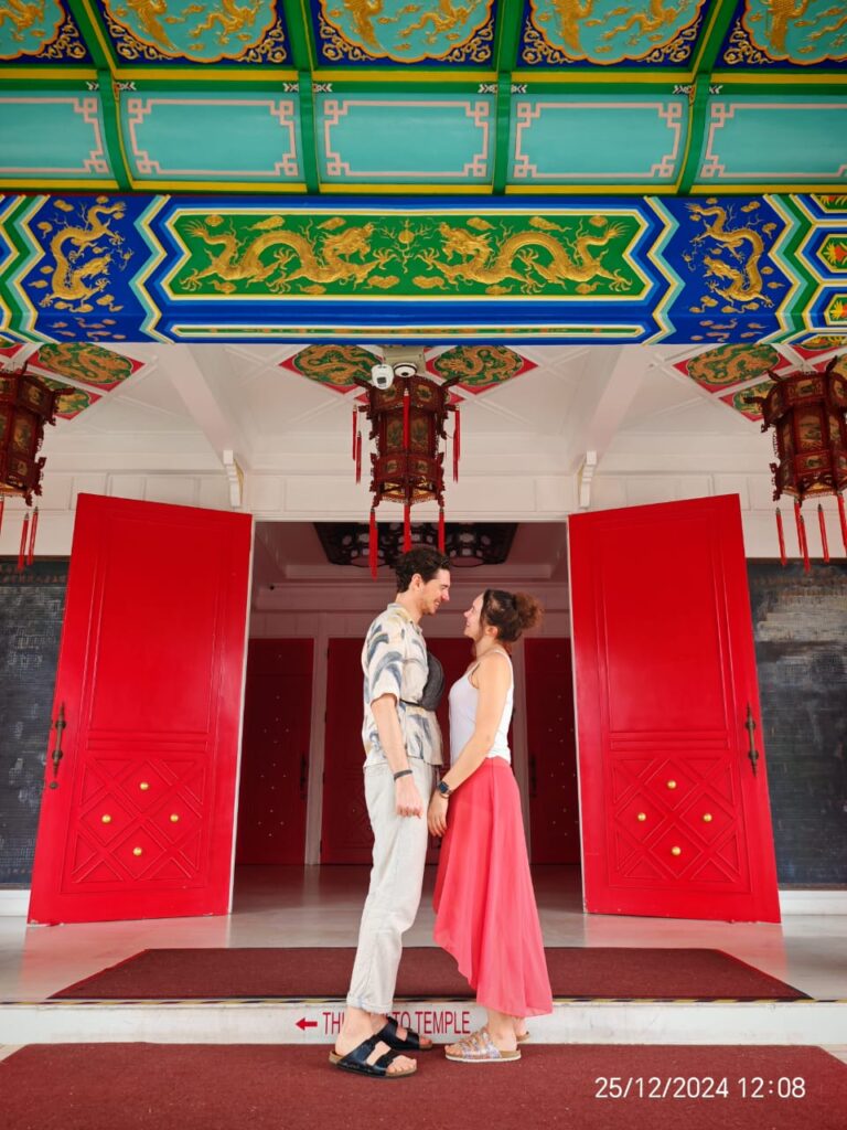 Thean Hou Temple with lanterns and cultural design – ride stop in KL.